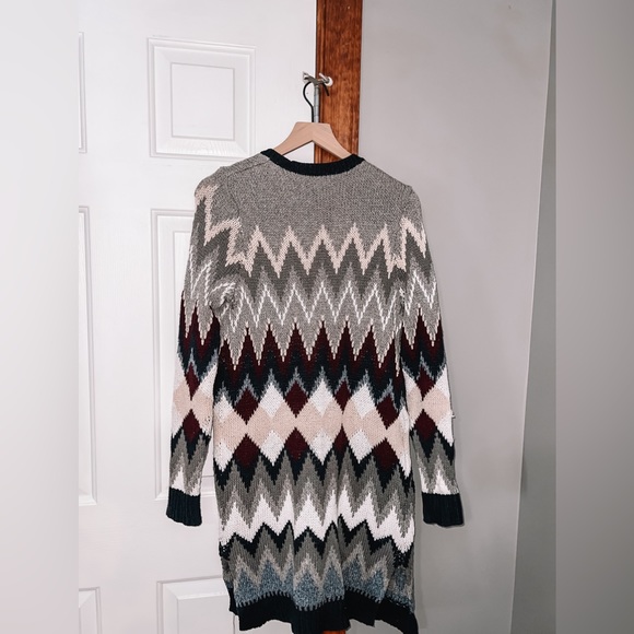 American Eagle Long Heavy Knit Cardigan - Picture 1 of 4